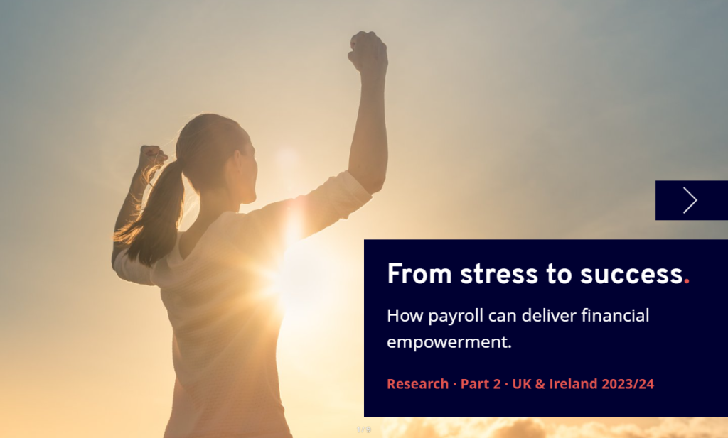 From stress to success. How to enhance workplace financial wellbeing.